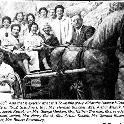 Hadassah Members, 1952