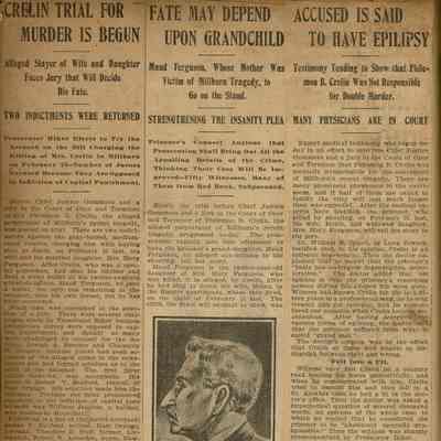 Flanagan Scrapbook: Crelin Murder Trial, Page 28
