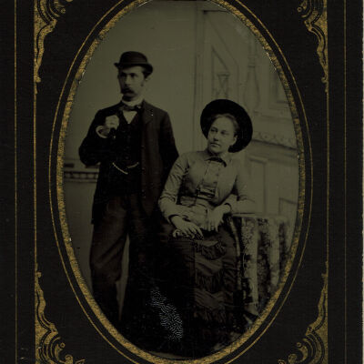 Brison: Emilie Benson & Blanton C. Welsh-Tintype