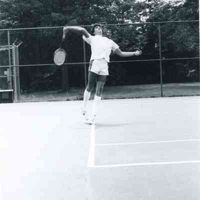 Tennis: Andy La Plante, 1982