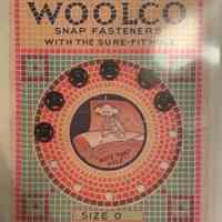 Snow: Woolco Snap Fasteners Advertisement