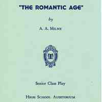 Millburn High School Senior Class Play Program, 1935