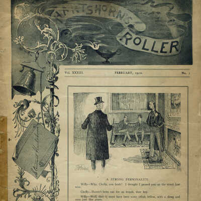 Hartshorn's Roller Advertising Magazine, February, 1912