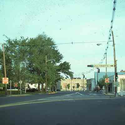 Millburn Avenue: Millburn Avenue Looking West to Essex Street, 1976