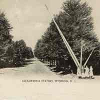 Railroad: Lackawanna Station, Wyoming, NJ, c. 1900