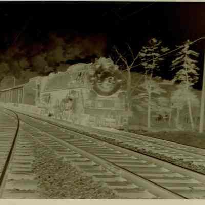 Railroad: Delaware, Lackawanna and Western Railroad 1649 Engine, Millburn