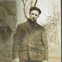          Marshall-Schmidt Album: Frank Marshall Standing Outside with Cigarette picture number 1
   