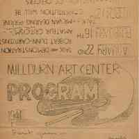          Millburn Art Center: Program of Activities, 1941 picture number 1
   