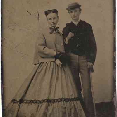 Campbell: Campbell Family Tintypes, c. 1860s