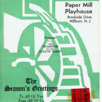 Teahouse of the August Moon, 1956 Paper Mill Playhouse Program with Ticket Stubs
