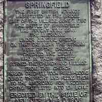          Plaque on the Minuteman Statue.
   