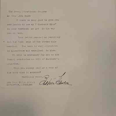 Snow: Letter Addressed to Bonnie from ?