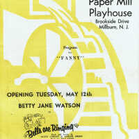 Fanny, 1959 Paper Mill Playhouse Program