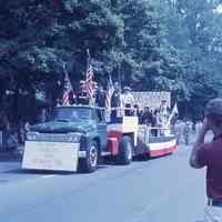 Memorial Day: Millburn Bicentennial Committee Float in Memorial Day Parade, 1976