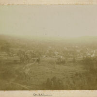 Washington Rock: Millburn as Seen from Washington Rock, 1896