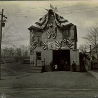 Marshall-Schmidt Album: Millburn Fire Station House #1, 1907