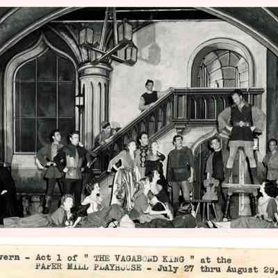 Paper Mill Playhouse Press Photo: The Vagabond King, 1954