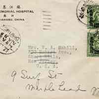 Schoepperle: Envelopes from China to Mr. and Mrs. William Rahill, 1946-7