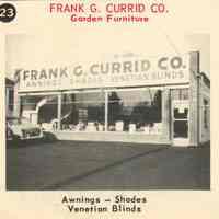 Frank G. Currid Company Garden Furniture, 666 Morris Turnpike, 1955.