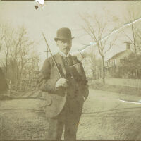 Blood: Albert H. Farrington on Hillside Avenue Looking North