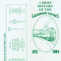 A Brief History of the Lackawanna Electrics, 1931-1984