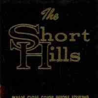 Short Hills Caterers: The Short Hills Matchbook Cover