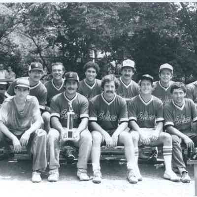 Baseball: Millburn Recreation Slo-Pitch Champions, 1982