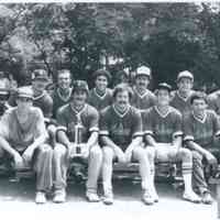 Baseball: Millburn Recreation Slo-Pitch Champions, 1982
