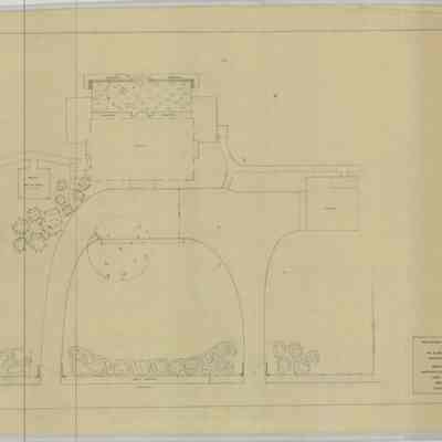Wodell & Cottrell: Landscape Plan for Mr. and Mrs. Fred C. Link, 1941