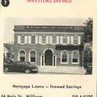 Investors Savings & Loan Association, 64 Main Street, 1955