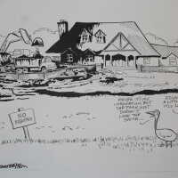 Trumpore: Cartoon about Taylor Park for the Item of Millburn-Short Hills, 2010