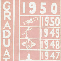 Glenwood School Graduation Program, 1950