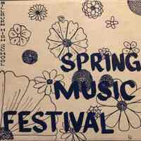 Millburn High School: Spring Music Festival LP Record, 1961