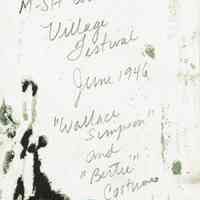          Wallace Simpson & Bertie Costumes
   