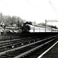 Railroad: Phoebe Snow Westbound at Millburn, 1949