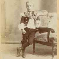          Bosworth: Unidentified Boy in Fancy Dress in Portrait Studio, c. 1900 picture number 4
   