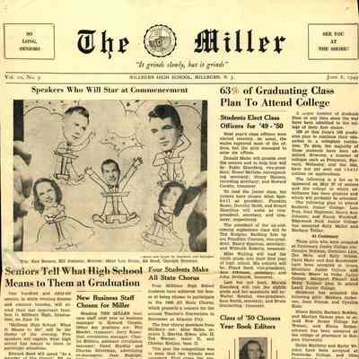 Millburn High School: The Miller, June 8, 1949