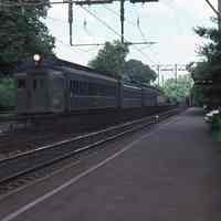 Railroad: Train at the Short Hills Station, 1984