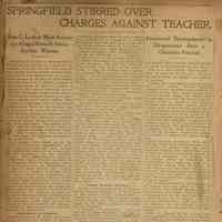 Flanagan Scrapbook: Springfield Teacher, page 17