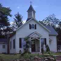 White Oak Ridge Chapel: Exterior of Chapel, c. 1965