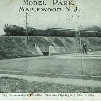 Model Park Maplewood, N.J. with Train
