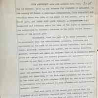 Fire Department: Contract between Township of Millburn and Loper Fire Alarm Co. on the Installation of Fire Alarms - 1922