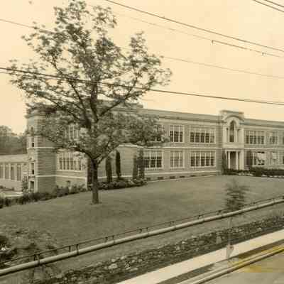 Millburn High School: Millburn High School, Old Short Hills Road, c. 1929