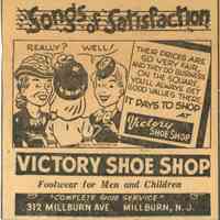 Tru-Fit: Victory Shoe Shop Advertisement, 1957