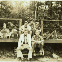 Scouts: Millburn Boy Scouts in the Woods, c. 1922