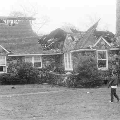 Taylor Park: Recreation Building Fire Photographs, 1957