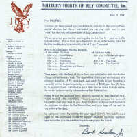 July 4 Celebration Flyer & Schedule 1960