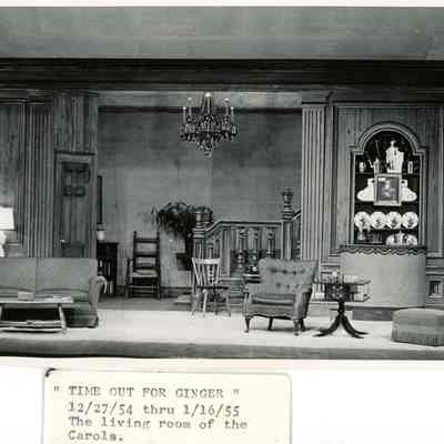 Paper Mill Playhouse Press Photo: Time Out for Ginger, 1954