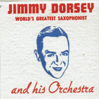 Yogg & Company Matchbook Cover for Jimmy Dorsey at the New Meadowbrook