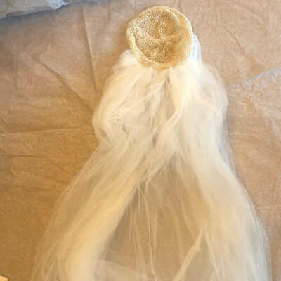 Wedding Veil for Beatrice Hoffman Pacio, 1944